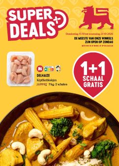 Delhaize folder van donderdag 15/10