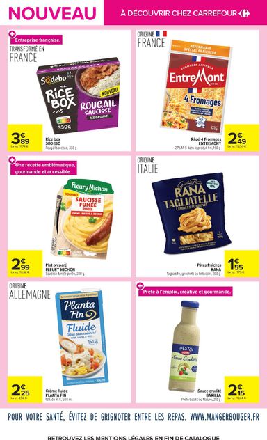 Catalogue Carrefour - Carrefour - Les nouveautés valable dès le 03/11 au 30/11 - page 4
