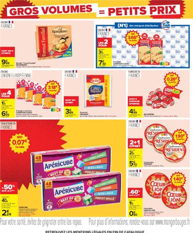 Catalogue Carrefour - Carrefour - Gros Volumes = Petits Prix valable dès le 22/10 au 09/11 - page 14