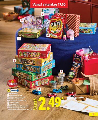 Folder Lidl - Lidl - Speelgoedboek van 09-10 tot 05-12 - side 17