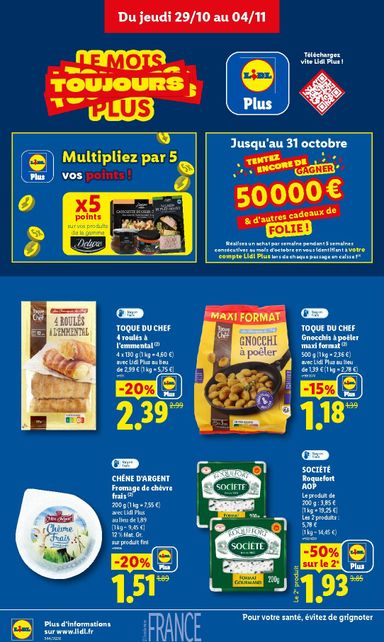 Catalogue Lidl - Lidl valable dès le 29/10 au 04/11 - page 16