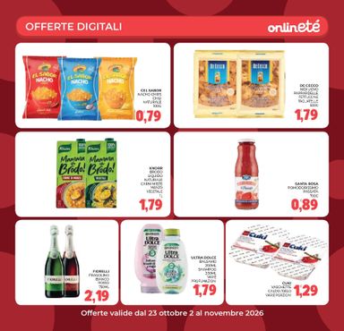 Volantino Eté - Eté - Grand valido dal 23/10 al 02/11 - pagina 27