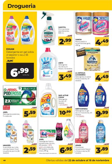 Folleto Alimerka - Alimerka - Asturias del 22/10 al 18/11 - página 42