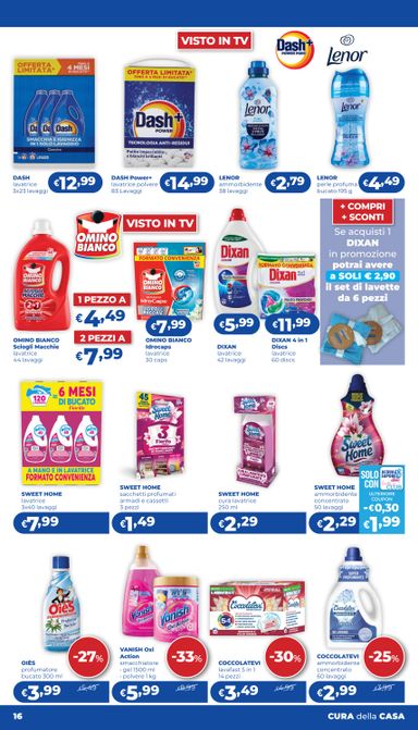 Volantino Acqua e Sapone - Acqua e Sapone - Ritorno al divertimento valido dal 15/10 al 01/11 - pagina 16