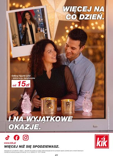 Gazetka KiK - KiK od 19.10. do 08.11. - strona 21