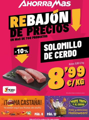 Folleto Ahorramas - AhorraMas del 15/10 al 21/10 - página 1
