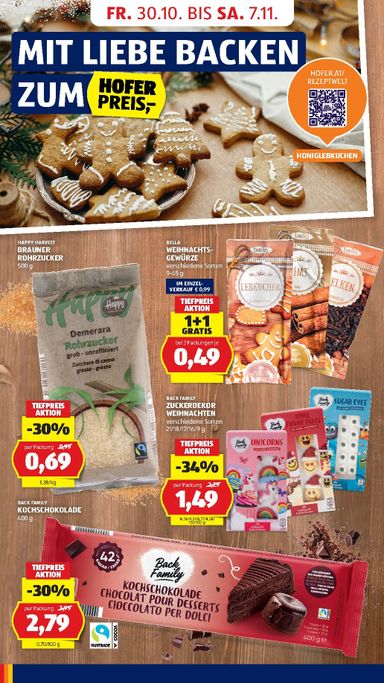 HOFER-Flugblatt - HOFER gültig ab 30.10. bis 07.11. - seite 18