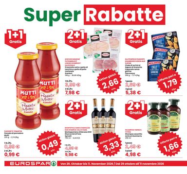 Volantino Eurospar - Eurospar - Deutch valido dal 29/10 al 11/11 - pagina 2