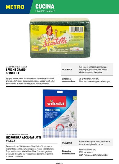 Volantino METRO - Metro - Catalogo detergenza 2026 valido dal 07/01 al 31/12 - pagina 13