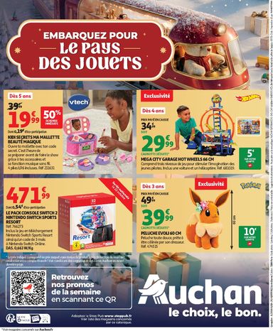 Folder Auchan - Auchan - Jouets de Noël van 16/10 tot 06/12 - side 116