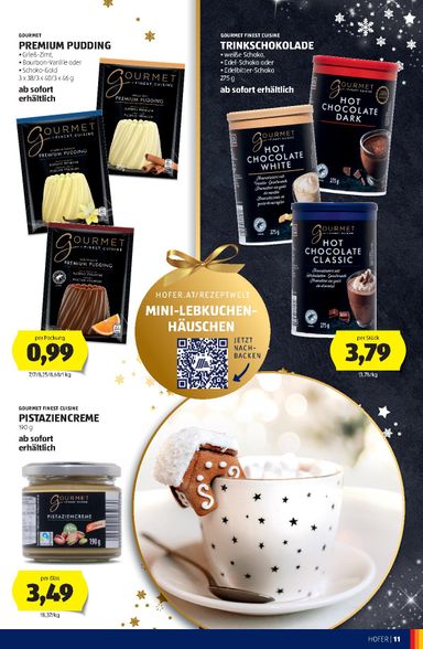 Leták Hofer Rakúsko - Hofer Rakúsko - Unser Weihnachtskatalog od 30.10. do 31.12. - strana 11