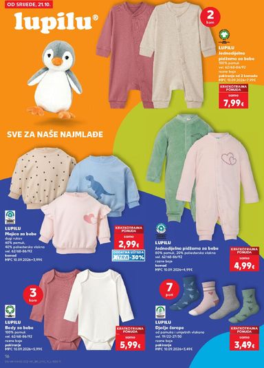Katalog Kaufland - Kaufland - Neprehrambenih proizvoda vrijedi od 21.10. do 27.10. - stranica 16