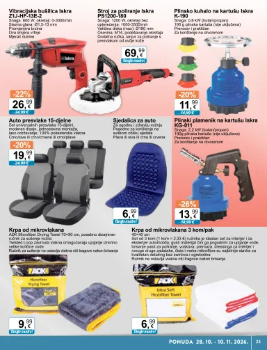 Katalog KTC - KTC - Tehnika I Posuđe Black Friday vrijedi od 28.10. do 10.11. - stranica 23