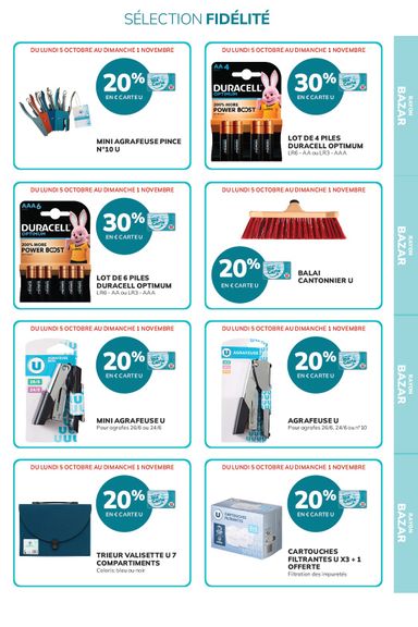 Catalogue Super U - Super U - Ma sélection Carte U valable dès le 05/10 au 01/11 - page 41