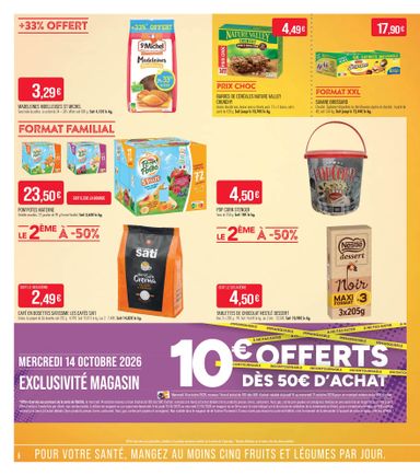 Catalogue Match - Match - Achetez en gros, économisez en grand ! valable dès le 13/10 au 25/10 - page 6