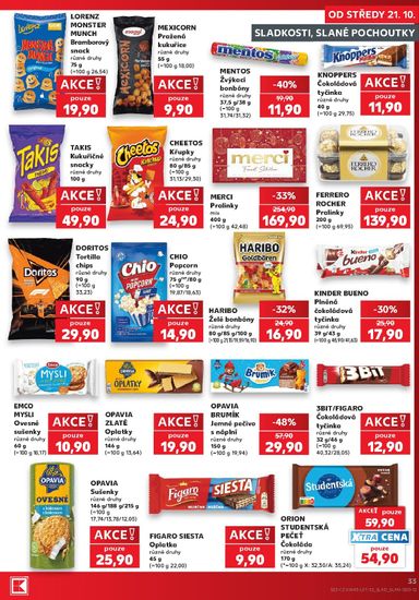 Leták Kaufland - Kaufland - Brno od 21.10. do 27.10. - strana 33