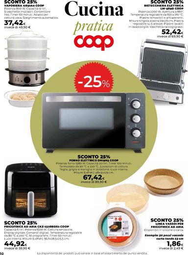Volantino Coop Firenze - Coop Firenze - La casa cambia stagione valido dal 08/10 al 04/11 - pagina 10
