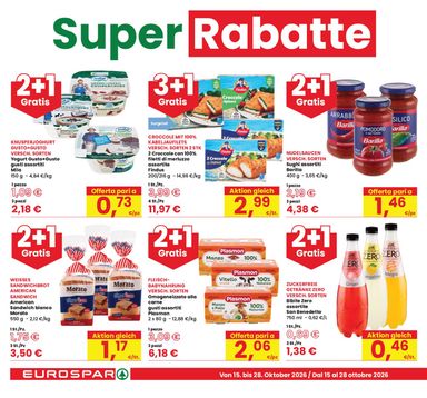 Volantino Eurospar - Eurospar - Bozen, Bolzano valido dal 15/10 al 28/10 - pagina 4