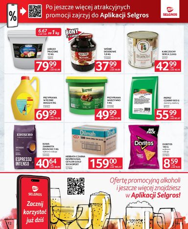 Gazetka Selgros - Selgros cash&carry - Oferta dla gastronomii od 22.10. do 04.11. - strona 12