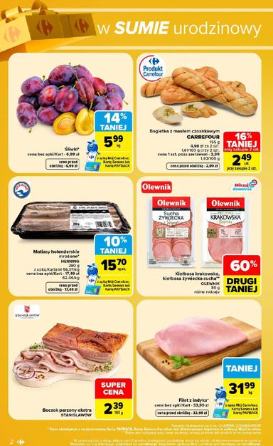 Gazetka Carrefour - Carrefour - Weekend od 29.10. do 31.10. - strona 2