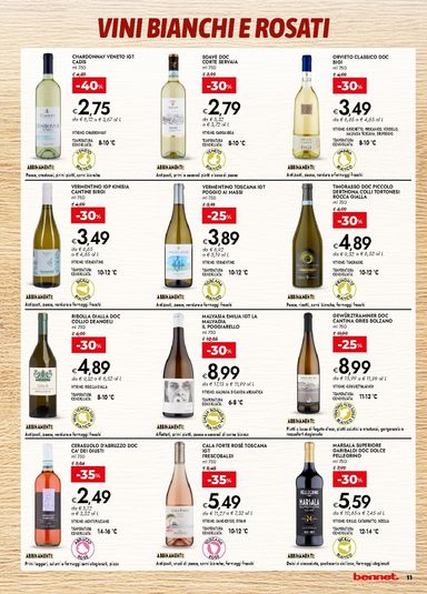 Volantino Bennet - Bennet - Sapori d’Italia valido dal 15/10 al 28/10 - pagina 11