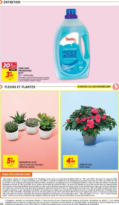 Catalogue Netto - Netto valable dès le 03/11 au 09/11 - page 26