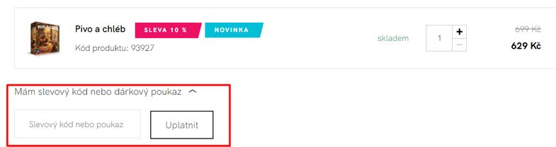 Albi slevov&yacute; k&oacute;d