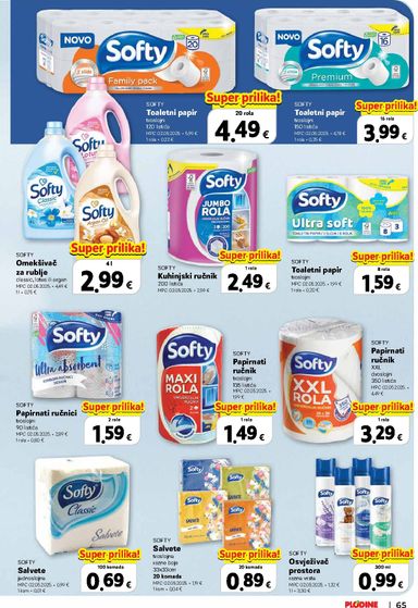 Katalog Plodine - Plodine - Vrijedni kupovine vrijedi od 22.10. do 04.11. - stranica 65