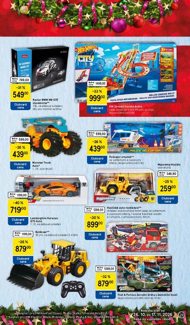 Leták Tesco - Tesco - Vánoční katalog hraček od 26.10. do 17.11. - strana 29