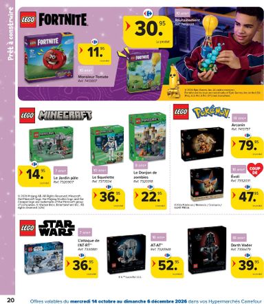 Folder Carrefour - Carrefour - Catalogue Jouets van 14/10 tot 06/12 - side 20