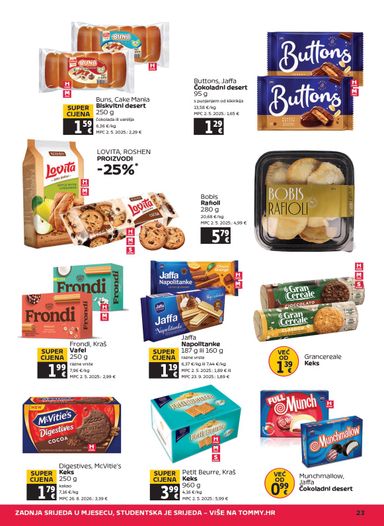 Katalog Tommy - Tommy vrijedi od 22.10. do 28.10. - stranica 23