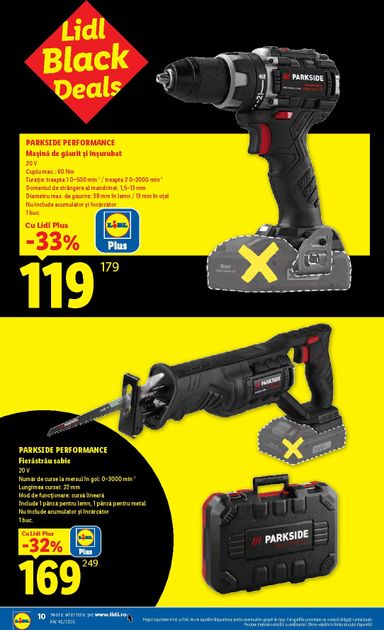 Catalogul Lidl - Lidl - Black deals de la 02.11. până la 08.11. - pagina 10