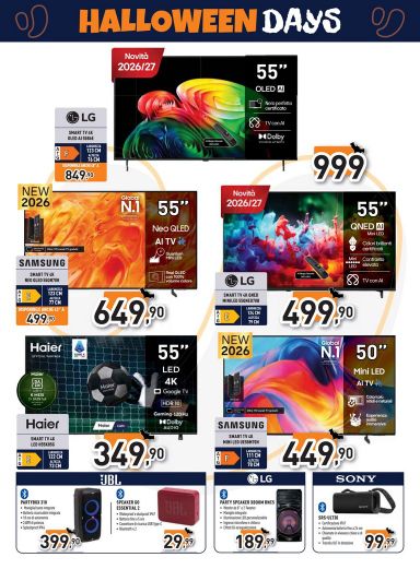 Volantino Unieuro - Unieuro - Halloween Days valido dal 30/10 al 03/11 - pagina 6