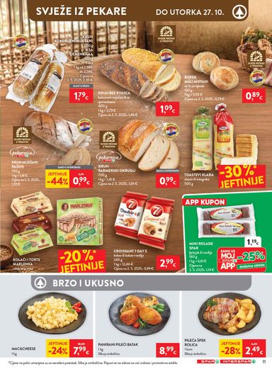 Katalog SPAR - SPAR vrijedi od 21.10. do 27.10. - stranica 16