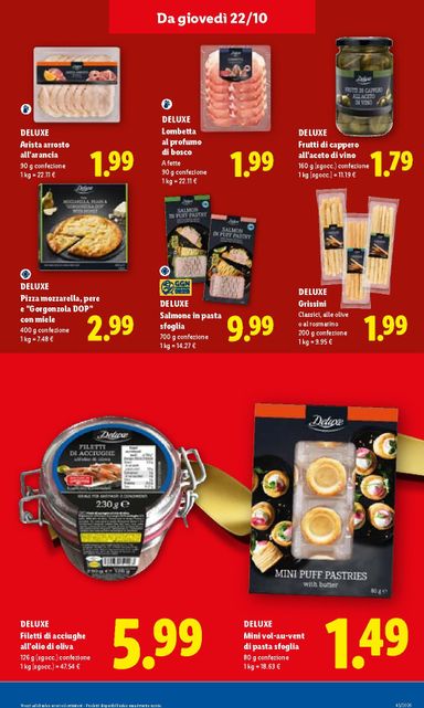 Volantino Lidl - Lidl valido dal 22/10 al 28/10 - pagina 21