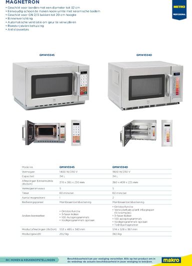 Folder Makro - Makro - Non-Food Horeca van 07-10 tot 07-10 - side 39