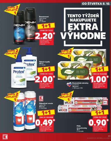 Leták Kaufland - Kaufland od 08.10. do 14.10. - strana 63