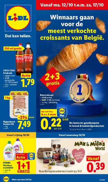 Folder Lidl - Lidl van 12/10 tot 17/10 - side 1