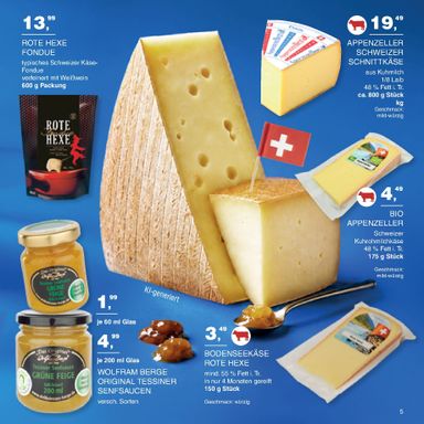 Prospekt Handelshof - Handelshof - Käse Spezialitäten gültig ab 15.10. bis 31.12. - seite 5