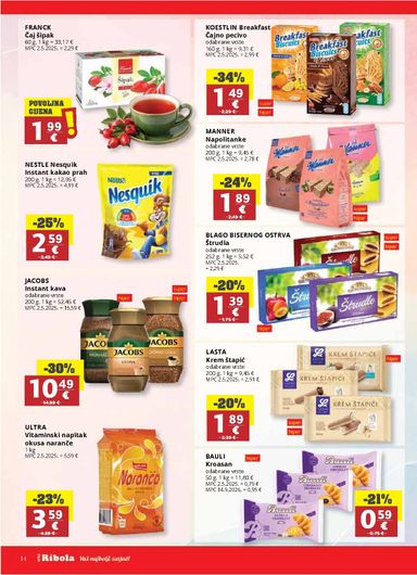 Katalog Ribola - Ribola vrijedi od 21.10. do 27.10. - stranica 14