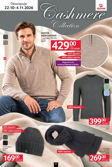 Gazetka Selgros - Selgros cash&carry - Katalog Tekstylia od 22.10. do 04.11. - strona 3