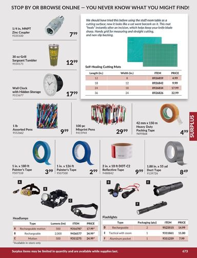 Flyer Princess Auto - Princess Auto - Surplus valid since 04-21 until 12-31 - page 9
