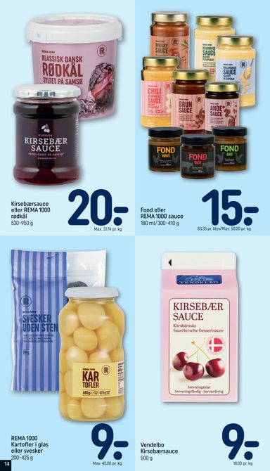 Brochurer Rema 1000 - Rema 1000 gyldig fra 01.11. til 07.11. - side 14
