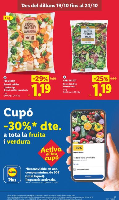 Folleto Lidl - Lidl - Barcelona del 19/10 al 24/10 - página 3