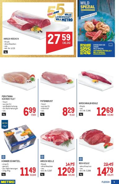 METRO-Flugblatt - Metro - Profi gültig ab 29.10. bis 11.11. - seite 9