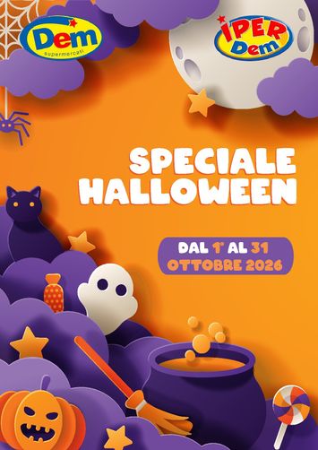Volantino Dem - Dem - Speciale Halloween valido dal 01/10 al 31/10 - pagina 1