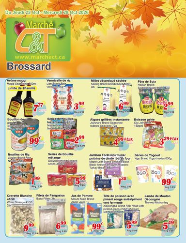 Flyer Marché C&T - Marché C&T - Brossard valid since 10-22 until 10-28 - page 2