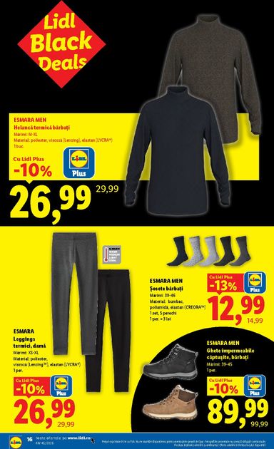 Catalogul Lidl - Lidl - Black deals de la 02.11. până la 08.11. - pagina 16