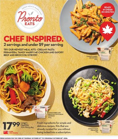 Flyer Longo's - Longo's valid since 10-22 until 10-28 - page 18