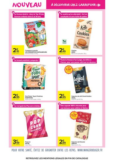 Catalogue Carrefour Market - Carrefour Market - Les nouveautés valable dès le 03/11 au 30/11 - page 6